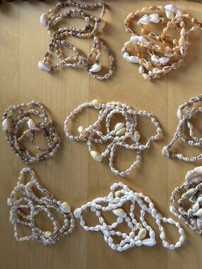 Hawaiian Shell Necklace Lot